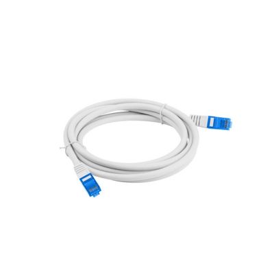 2. LANBERG PATCHCORD S/FTP KAT.6A 3M SZARY LSZH CCA (FLUKE PASSED) PCF6A-10CC-0300-S
