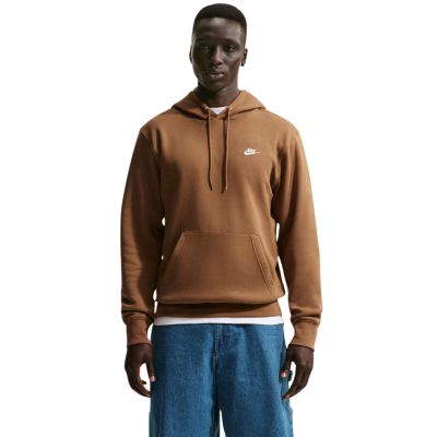 Bluza męska Nike Club BB brązowa FN3859 270