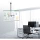 4. Techly ICA-CPLB 946S uchwyt do tablic informacyjnych 177,8 cm (70") Czarny