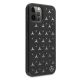 4. Etui Mercedes Silver Stars Pattern na iPhone 12 Pro Max - czarne