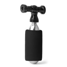 Pompka CO₂ Rockbros głowica zawór ze stopu aluminium bez naboju kompatybilna z Presta/Schrader - czarna