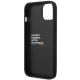 7. Etui BMW Leather Carbon na iPhone 14 Plus - czarne