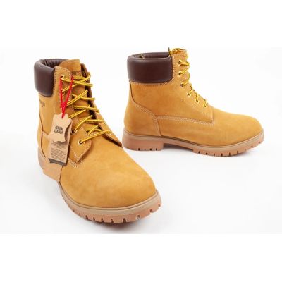 7. Wrangler buty męskie trzewiki Faron Men High za kostkę brązowe wysokie