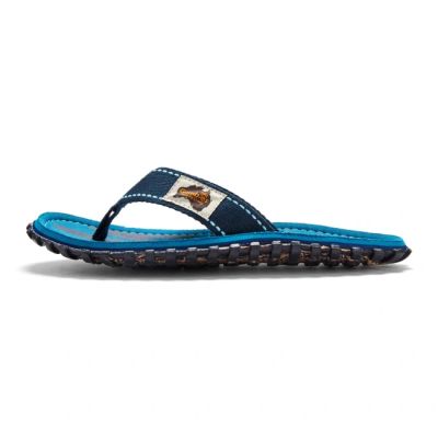5. Gumbies męskie japonki ISLANDER FLIP-FLOP BLUE SURF