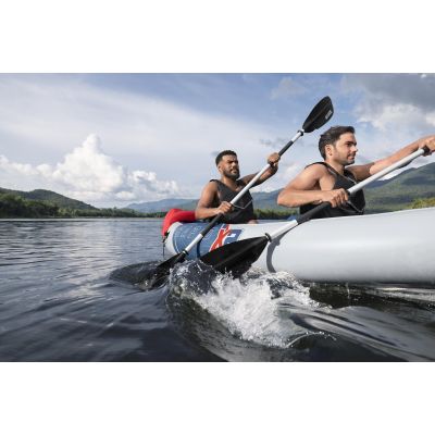 5. Bestway 65077 / 25 kajak sportowy 1 os. Wielobarwny Kopolimer akrylonitrylo-butadieno-styrenowy (ABS), Aluminium, Polipropylen (PP), Polichlorek winylu (PVC) Nadmuchiwany kajak