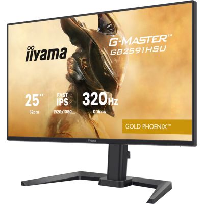57. iiyama G-MASTER GB2591HSU-B1 monitor komputerowy 62,2 cm (24.5") 1920 x 1080 px Full HD LED Czarny