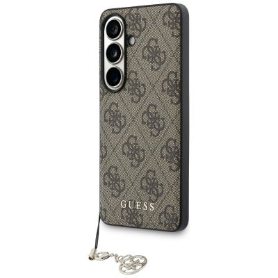 2. Etui Guess 4G Classic Logo Charm MagSafe na Samsung Galaxy S26 - brązowe