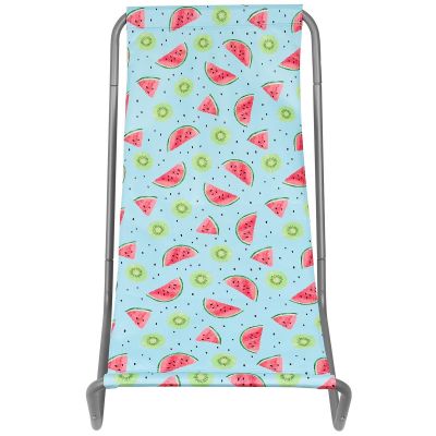 27. LEŻAK OGRODOWO - PLAŻOWY SKŁADANY I TORBA FRUIT MELON