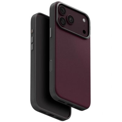 Etui UNIQ Lyden DS Magclick Charging na iPhone 18 Pro Max / 17 Pro Max - bordowe