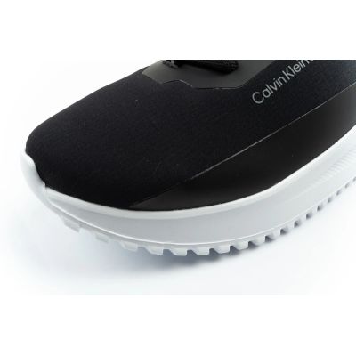 6. Calvin Klein buty damskie sportowe sneakersy Eva Runner czarne modne