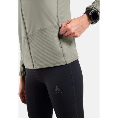 2. Kurtka hybrydowa Odlo Jacket ESSENTIAL INSULATOR HYBRID szara