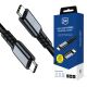 Kabel 3mk Hyper Cable N-SERIES USB-C / USB-C Thunderbolt 4 2m 48V / 5A 40Gb/s 240W 8K60Hz - czarny