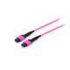 2. Kabel krosowy Equip MTP->MTP 3.00m wielomodowy OM4 fioletowy