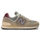 Sneakersy unisex New Balance U574 brown Lifestyle (U574SKB)