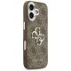 4. Etui Guess 4G Big 4G Classic Logo na iPhone 17 - brązowo-srebrne