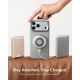 7. Etui ESR Leather Kickstand MagSafe na iPhone 18 Pro Max / 17 Pro Max - szare