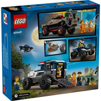 2. LEGO City 60449 - Pościg terenówką policyjną