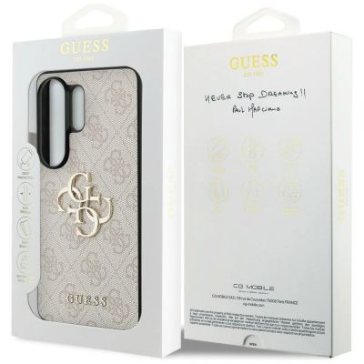 16. Etui Guess 4G Big Metal Logo na Samsung Galaxy S26 Ultra - różowe