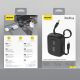 7. Powerbank Dudao K32 22,5W 10000 mAh z wbudowanym kablem USB-C/Lightning - czarny