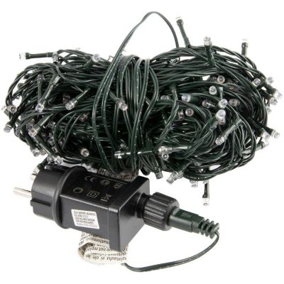 8. LAMPKI CHOINKOWE ŁAŃCUCH ŚWIETLNY 120 LED CIEPŁY BIAŁY