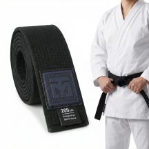 Czarny pas do Taekwondo Fighter 4.5cm | MOOTO