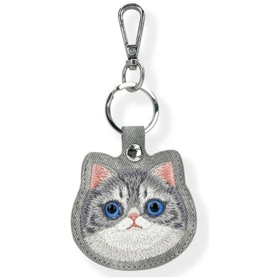 Etui Nimmy New Big Eyed Pet 2.0 Cat na lokalizator - szare
