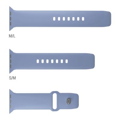8. Pasek Puro Icon na Apple Watch 38/40/41/42mm - niebieski
