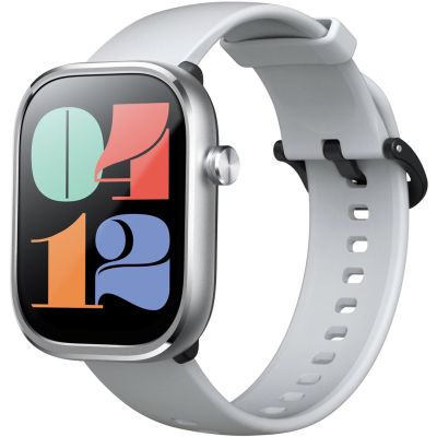 5. Smartwatch Mibro C4 srebrny