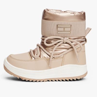 7. Tommy Hilfiger damskie śniegowce SNOW BOOT T3A5-34052-1474591 BRONZE