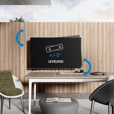 5. Manhattan Outdoor TV Uchwyt ścienny Full Motion 37-86" 50kg