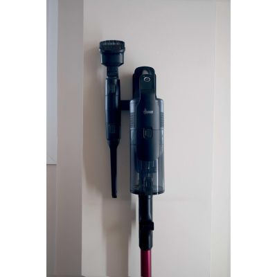 26. Hoover HF610HX 011 Pionowy odkurzacz Bateria Suchy EPA Bez worka 0,7 l 650 W Purpurowy 4 Ah