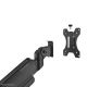 17. Neomounts DS70PLUS-450BL1 uchwyt / stojak do monitorów 124,5 cm (49") Biurko Czarny