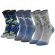 Skechers 3PPK Boys Casual Glow In The Dark Socks SK41078-9303 Wielokolorowe 27-30