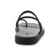 5. CROCS MIAMI TOE LOOP SANDAL W BLACK 209862-001