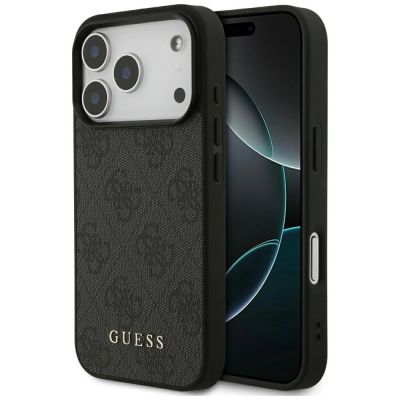Etui Guess 4G Classic na iPhone 17 Pro - czarne