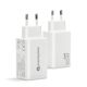 6. EVERACTIVE ŁADOWARKA SIECIOWA GAN 1 X USB, 2 X USB-C QUICK CHARGE 4+ 65W BIAŁA SC-655Q