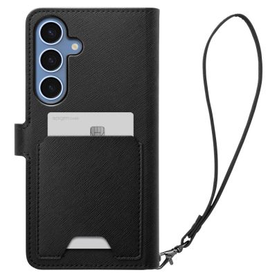 4. Etui Spigen Wallet "S" na Samsung Galaxy S25+ - czarne