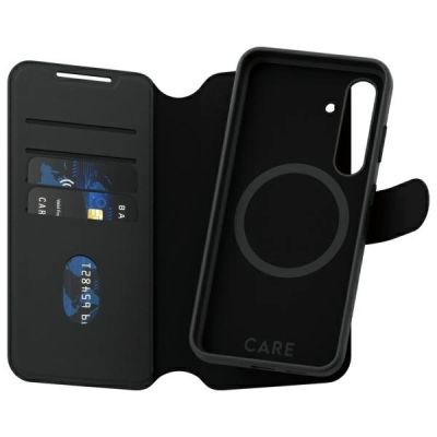 2. Etui CARE by PanzerGlass Feature Tango 2w1 Wallet na Samsung Galaxy S24+ - czarne