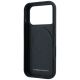 7. Etui BMW M Quadrille Kevlar Metal Logo MagSafe na iPhone 17 Pro Max / 18 Pro Max - czarne