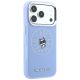 4. Etui Karl Lagerfeld Point & Choupette Sketch MagSafe na iPhone 18 Pro Max / 17 Pro Max - niebieskie