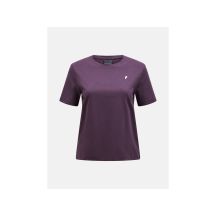 Koszulka Peak Performance W Explore Graphic Tee fioletowy