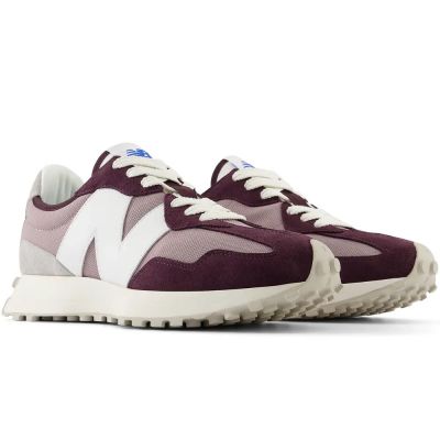 3. Buty sportowe damskie/męskie New Balance 327 sneakersy zamszowe fioletowe (U327CF)