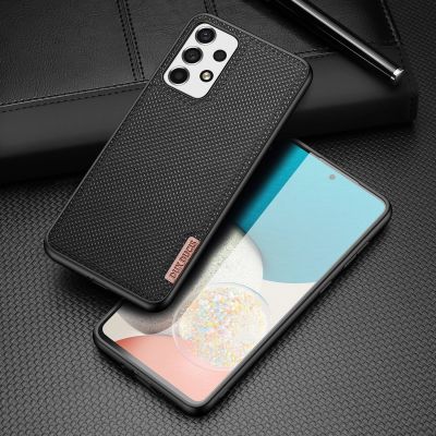 2. Dux Ducis Fino etui pokrowiec pokryty nylonowym materiałem Samsung Galaxy A73 czarny