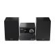 Sharp XL-B512(BK) Mikrosystem Hi-Fi, CD/FM/USB/Bluetooth v5.0, 45W, czarny Sharp | Mikrosystem Hi-Fi | XL-B512(BK) | Gniazdo USB | Wejście AUX | Łączność Bluetooth | Odtwarzacz CD | Czarny | Radio FM | Połączenie bezprzewodowe