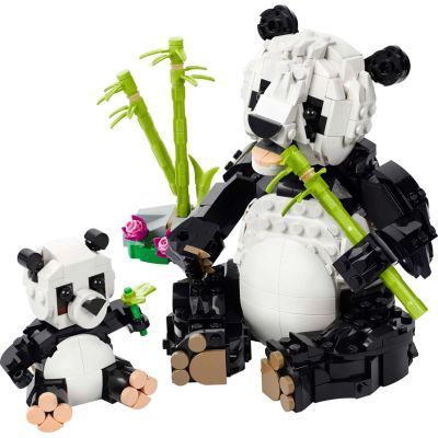 3. LEGO Creator 3w1 31165 - Dzikie zwierzęta: Rodzina pand