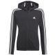 6. Bluza adidas Essentials 3S Full-zip Hoodie Jr GQ8356