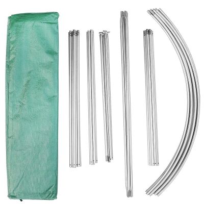 21. SZKLARNIA TUNEL OGRODOWY 200x200x200CM PE KONSTRUKCJA STAL ZIELONA