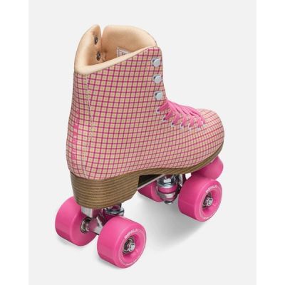 4. Wrotki Impala Squad Skate Pink Tartan