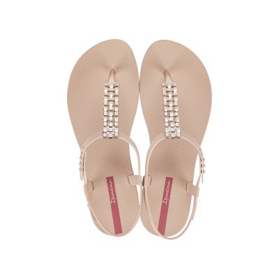 2. Sandały damskie Ipanema Class Modern Craft Sandal Fem japonki klapki beżowe (83508-AR032)