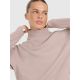 4. Bluza dresowa do jogi i pilatesu damska 4F 4FWAW25TFSWF589-83S
